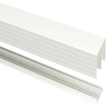 StoreMax Rail Metaal Wit T.b.v. R40/R60 240x8,1x4,1 Cm 3 StoreMax Rail Metaal Wit T.b.v. R40/R60 240x8,1x4,1 Cm - Afbeelding 2