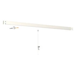 Artiteq Click Rail Schilderij Ophangsysteem Compleet 6 Meter Wit Overschilderbaar