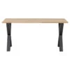 WOOOD Tablo Eiken Blad 160x90 Met ALKMAAR-poot