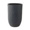 Vaas Eivorm Antraciet Fiberclay 36x55 Cm -Meubel Pracht 123 1023