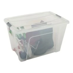 IRIS Opbergbox Click 60L Met Deksel -Meubel Pracht 123 1105