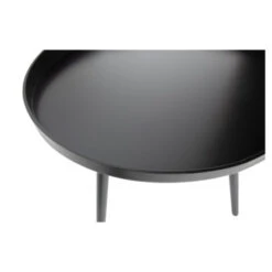 WOOOD BIJZETTAFEL NOLA ZWART -Meubel Pracht 123 1139