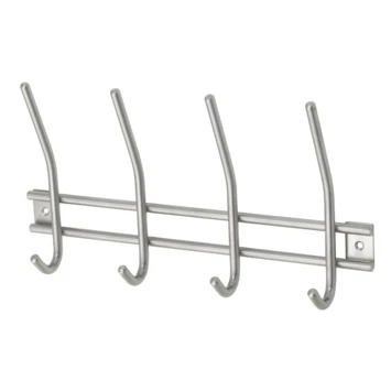 Kapstok Ian 4 Haaks Rvs 300mm 4 Kapstok Ian 4 Haaks Rvs 300mm - Afbeelding 2