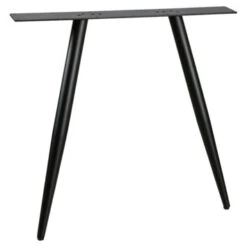 WOOOD Tablo Tafelonderstel 2-standenpoot Conisch Metaal