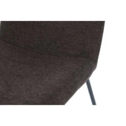 GAMMA Eetkamerstoel Joanne Gestoffeerd Donkergrijs -Meubel Pracht 123 1198