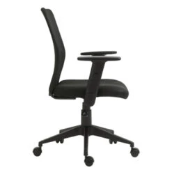 GAMMA Bureaustoel Gerrit Zwart -Meubel Pracht 123 1211