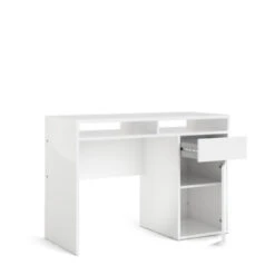 Bureau Eline Met Kast Wit -Meubel Pracht 123 1216