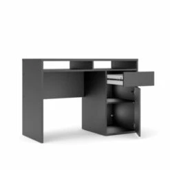 Bureau Eline Met Kast Zwart -Meubel Pracht 123 1224