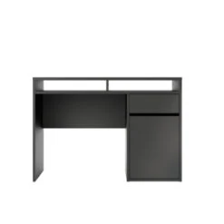 Bureau Eline Met Kast Zwart -Meubel Pracht 123 1230