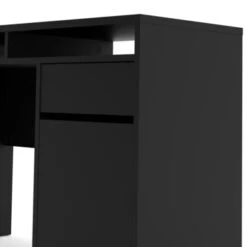 Bureau Eline Met Kast Zwart -Meubel Pracht 123 1236