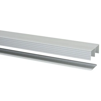 StoreMax Rail T.b.v. R40 Metaal Zilver 240x8,1x4,1 Cm 3 StoreMax Rail T.b.v. R40 Metaal Zilver 240x8,1x4,1 Cm