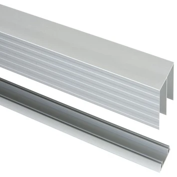 StoreMax Rail T.b.v. R40 Metaal Zilver 240x8,1x4,1 Cm 4 StoreMax Rail T.b.v. R40 Metaal Zilver 240x8,1x4,1 Cm - Afbeelding 2