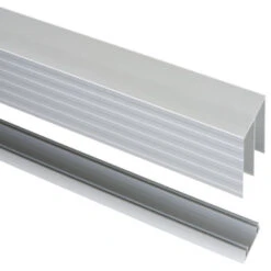 StoreMax Rail T.b.v. R40 Metaal Zilver 180x8,1x4,1 Cm -Meubel Pracht 123 1265