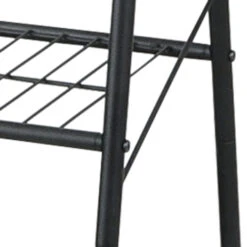 GAMMA Opbergrek Fenna Metaal Zwart -Meubel Pracht 123 1276