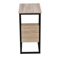 GAMMA Bijzettafel Kranthouder Chantal Zwart -Meubel Pracht 123 129