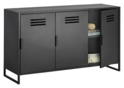 GAMMA Dressoir Jason Metaal Zwart -Meubel Pracht 123 1316