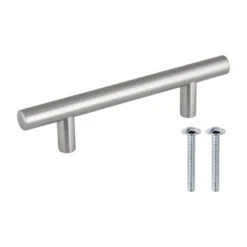 Greep Theo Rvs 192mm -Meubel Pracht 123 1398