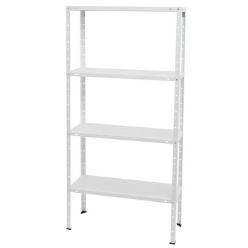 Handson Metalen Opbergrek 150x75x30cm Wit 120 Kg 3 Handson Metalen Opbergrek 150x75x30cm Wit 120 Kg