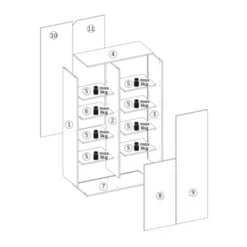 Kast Tom -Meubel Pracht 123 143