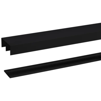 Storemax Rail Alu Zwart 360cm R40 5 Storemax Rail Alu Zwart 360cm R40 - Afbeelding 3