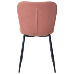 GAMMA Eetkamerstoel Jeff Gestoffeerd Roest -Meubel Pracht 123 1528