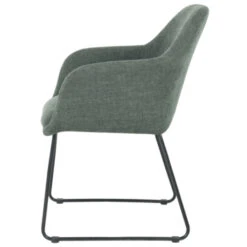 GAMMA Eetkamerstoel Lotte Gestoffeerd Warmgroen -Meubel Pracht 123 1533