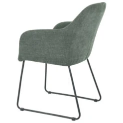 GAMMA Eetkamerstoel Lotte Gestoffeerd Warmgroen -Meubel Pracht 123 1534