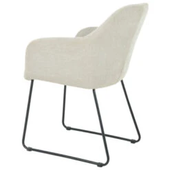 GAMMA Eetkamerstoel Lotte Gestoffeerd Naturel -Meubel Pracht 123 1546