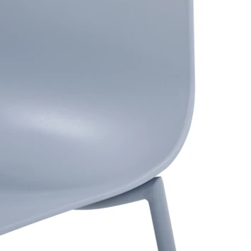 GAMMA Eetkamerstoel Renee Kunststof Grijs 7 GAMMA Eetkamerstoel Renee Kunststof Grijs - Afbeelding 5