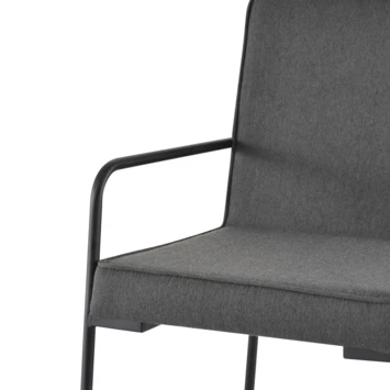 GAMMA Eetkamerstoel Peter Gestoffeerd Grijs 7 GAMMA Eetkamerstoel Peter Gestoffeerd Grijs - Afbeelding 5