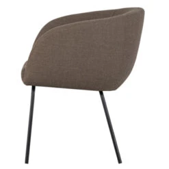 WOOOD Eetkamerstoel Noelle Grijs Geweven Stof 75x64x52 Cm 12 WOOOD Eetkamerstoel Noelle Grijs Geweven Stof 75x64x52 Cm -Meubel Pracht 123 1620