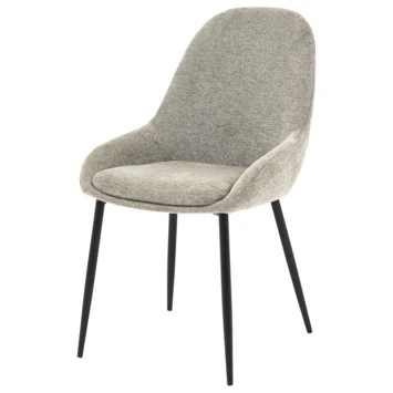 GAMMA Eetkamerstoel Julien Gestoffeerd Zand 4 GAMMA Eetkamerstoel Julien Gestoffeerd Zand - Afbeelding 2