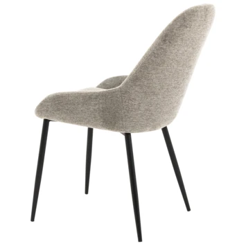 GAMMA Eetkamerstoel Julien Gestoffeerd Zand 6 GAMMA Eetkamerstoel Julien Gestoffeerd Zand - Afbeelding 4