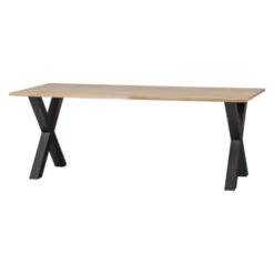 WOOOD Tablo Eiken Blad 180x90 Met ALKMAAR-poot 8 WOOOD Tablo Eiken Blad 180x90 Met ALKMAAR-poot -Meubel Pracht 123 1705