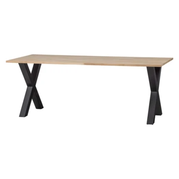 WOOOD Tablo Eiken Blad 180x90 Met ALKMAAR-poot 5 WOOOD Tablo Eiken Blad 180x90 Met ALKMAAR-poot - Afbeelding 3