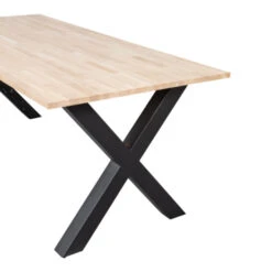 WOOOD Tablo Eiken Blad 180x90 Met ALKMAAR-poot 9 WOOOD Tablo Eiken Blad 180x90 Met ALKMAAR-poot -Meubel Pracht 123 1706