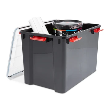 IRIS Opbergbox Click Waterdicht 70L 4 IRIS Opbergbox Click Waterdicht 70L - Afbeelding 2