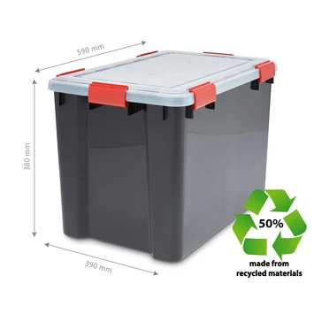 IRIS Opbergbox Click Waterdicht 70L 5 IRIS Opbergbox Click Waterdicht 70L - Afbeelding 3
