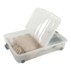 IRIS Bedrollerbox Click 50L Deksel -Meubel Pracht 123 1766