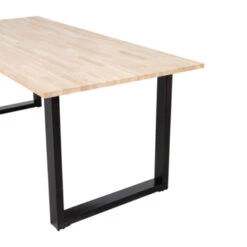 WOOOD Tablo Eettafel Eiken Met U-poot 180x90 Cm -Meubel Pracht 123 187
