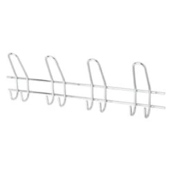 Kapstok Ursula 8 Haaks Chroom 530mm -Meubel Pracht 123 1878