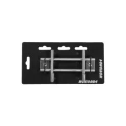 Kapstok Ian 2 Haaks Rvs 140mm -Meubel Pracht 123 1898