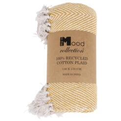 Saxa Plaid Geel L170xB130 Cm