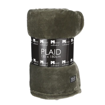 Fleece Plaid Donkergroen L200xb150 Cm 3 Fleece Plaid Donkergroen L200xb150 Cm