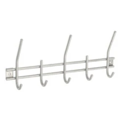 Kapstok Ian 5 Haaks Rvs 380mm