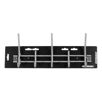 Kapstok Ian 5 Haaks Rvs 380mm 5 Kapstok Ian 5 Haaks Rvs 380mm - Afbeelding 3