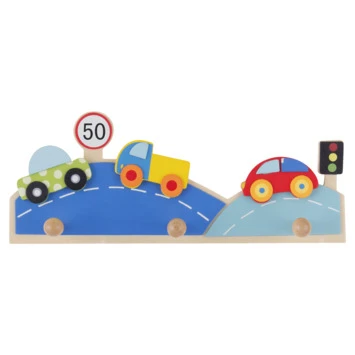 Kapstok Auto 3 Haaks Hout 290mm 7 Kapstok Auto 3 Haaks Hout 290mm - Afbeelding 5