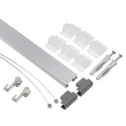 Artiteq Click Rail Schilderij Ophangsysteem Compleet 2 Meter Aluminium