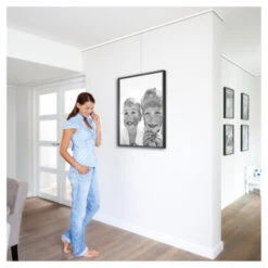 Artiteq Click Rail Schilderij Ophangsysteem Compleet 2 Meter Aluminium -Meubel Pracht 123 1995