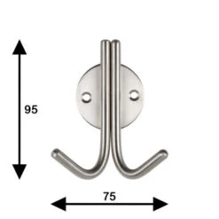 Jashaak Corine Rvs Dubbel -Meubel Pracht 123 2004